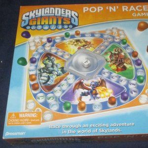 Skylanders Giants Pop 'N' Race Board Game (Activision/Pressman, 2013) (complete)